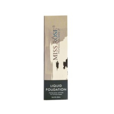 MISS ROSE LIQUID FOUNDATION NATURAL 30ML